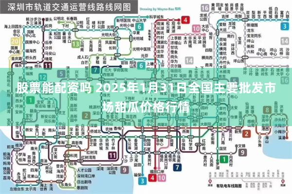 股票能配资吗 2025年1月31日全国主要批发市场甜瓜价格行情