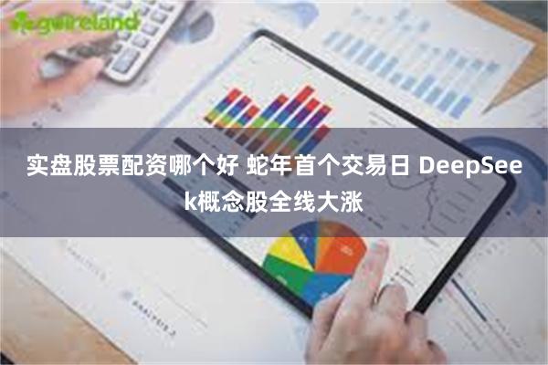 实盘股票配资哪个好 蛇年首个交易日 DeepSeek概念股全线大涨