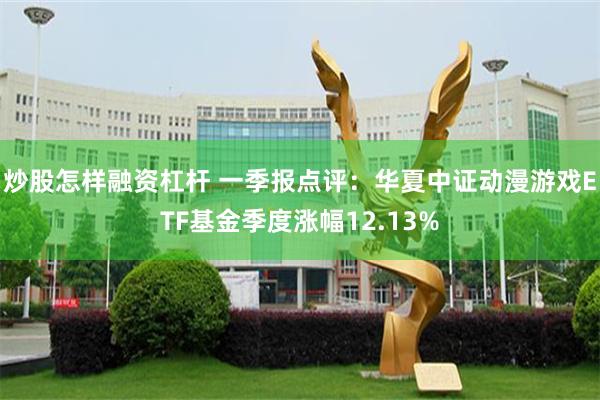 炒股怎样融资杠杆 一季报点评：华夏中证动漫游戏ETF基金季度涨幅12.13%