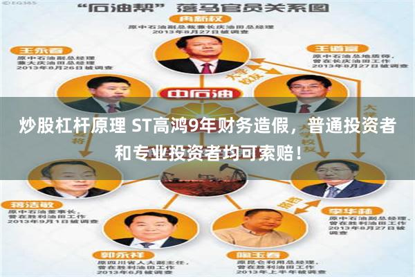 炒股杠杆原理 ST高鸿9年财务造假，普通投资者和专业投资者均可索赔！