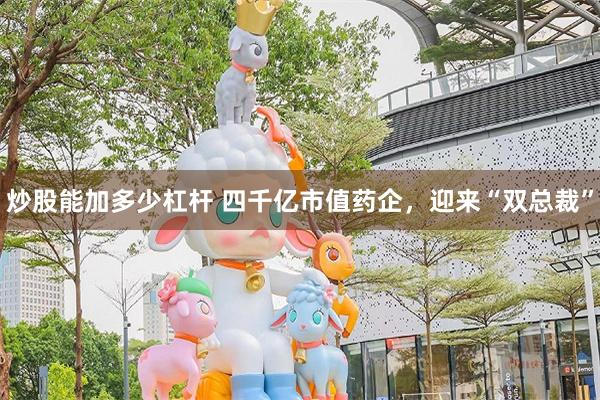 炒股能加多少杠杆 四千亿市值药企，迎来“双总裁”