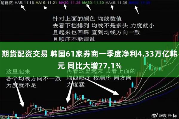 期货配资交易 韩国61家券商一季度净利4.33万亿韩元 同比大增77.1%